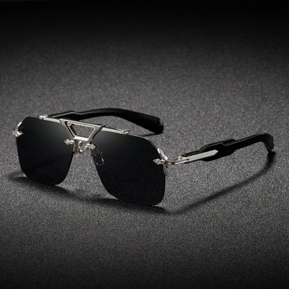 Occhiali da Sole Aviator UV400 - Montatura Leggera in Metallo