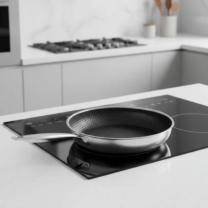 MavenSteel Stainless Steel Frying Pan — Induction & Oven Safe 1