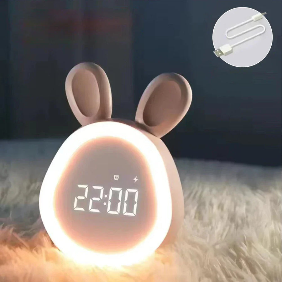 GlowBun Bunny Night Light — Adjustable LED Brightness for Kids 2
