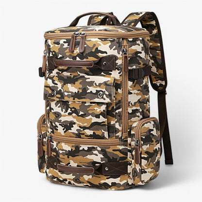 Vintage Canvas Backpack with 15" Laptop Compartment — 55L 7