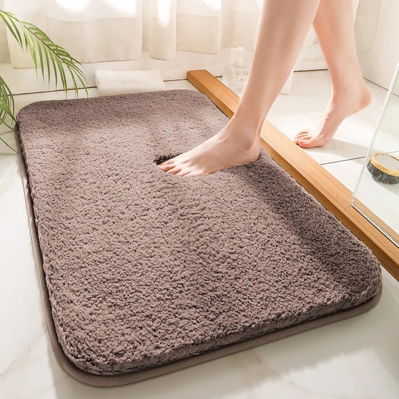 Extra Thick Microfiber Bath Mat with Non-Slip Base — Soft & Absorbent 8
