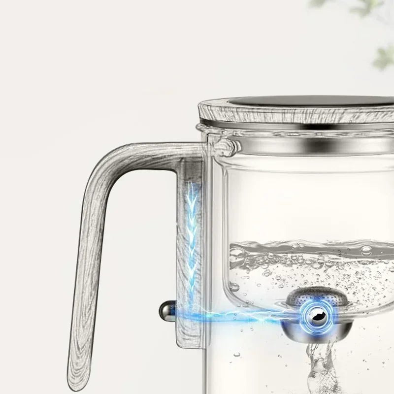 TeaMagnet Glass Teapot with Separate Magnetic Filtration 3
