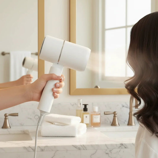 Foldable Ionic Hair Dryer — Compact Lightweight Anti-Frizz Travel 1