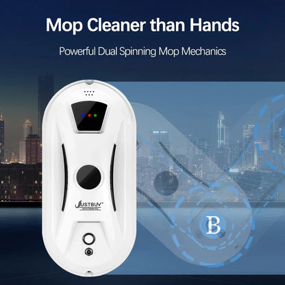 Homirie VetroMaster - Robot Lavavetri 5600Pa con Telecomando