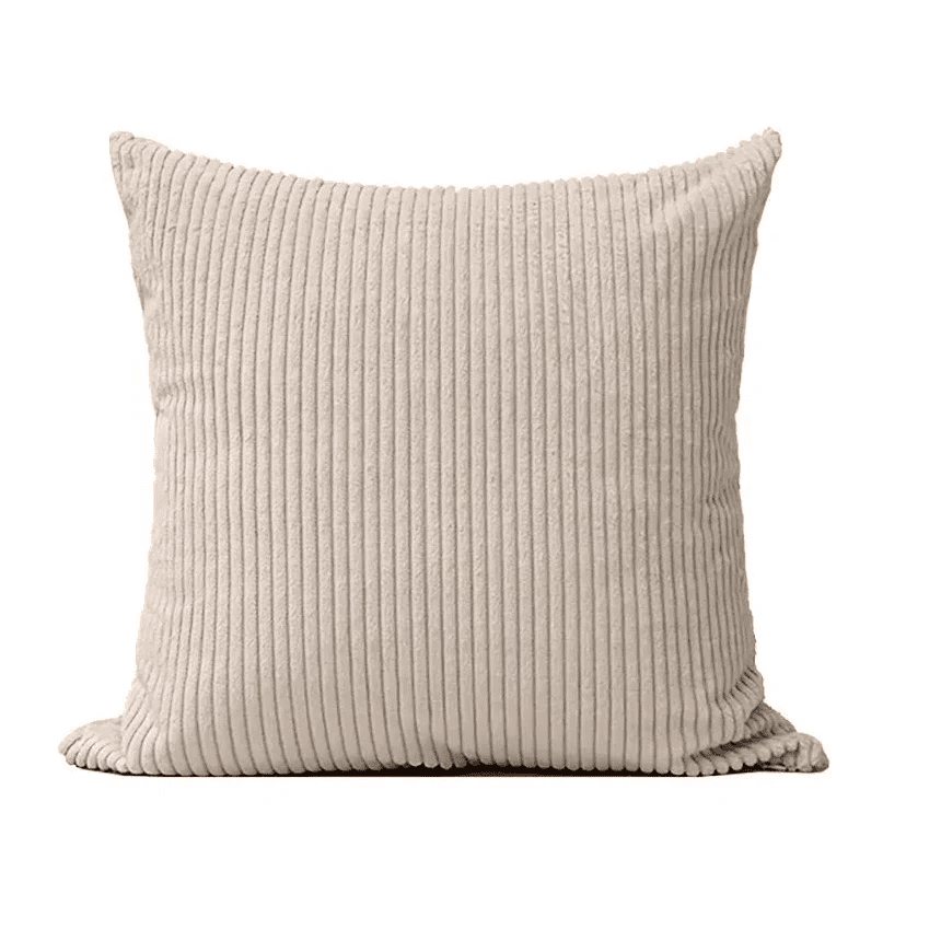 PLUSHCORD Soft Corduroy Cotton Cushion Cover — 6 Sizes 7