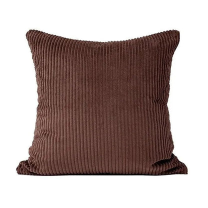 PLUSHCORD Soft Corduroy Cotton Cushion Cover — 6 Sizes 10