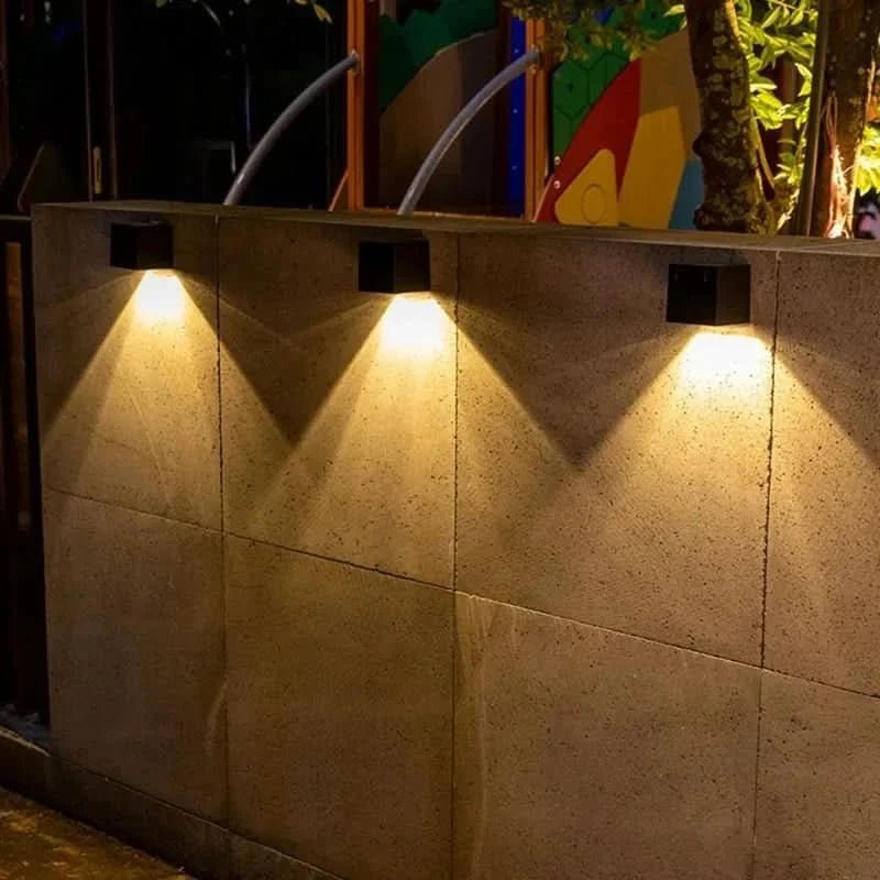 Outdoor Solar LED Wall Lamp IP65 — Garden & Balcony Light 2