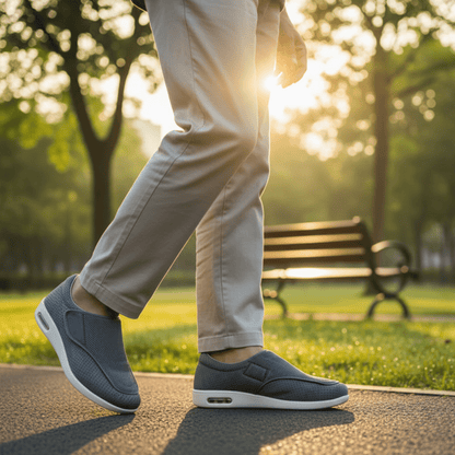 Scarpe Diabetiche Extra Larghe con Memory Foam