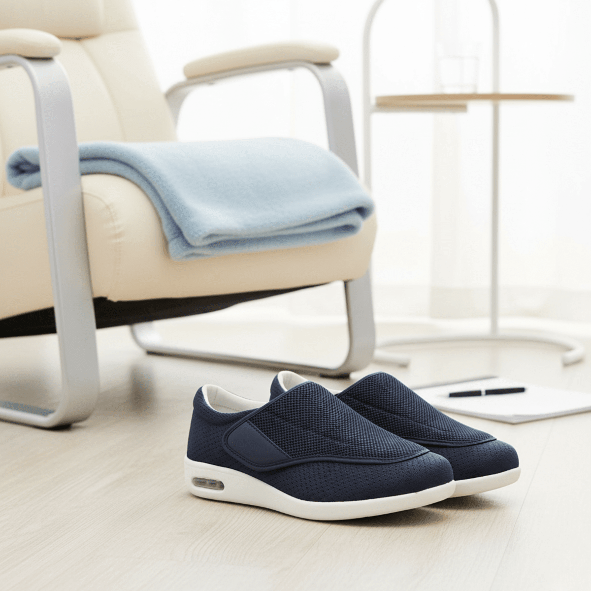 Scarpe Diabetiche Extra Larghe con Memory Foam