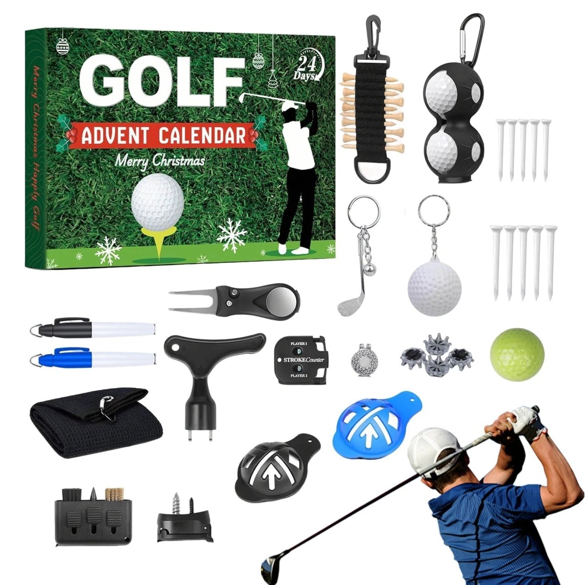 Golf Advent Calendar 24 Days — Exclusive Golf Accessories TEEBOX 2025 6