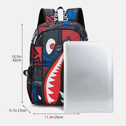 Anti-Theft Waterproof Backpack Unisex — Large Capacity Oxford 2