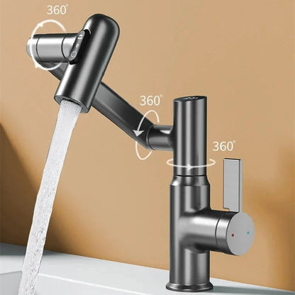 360° Smart Faucet with LED Temperature Display — 4 Colors 4