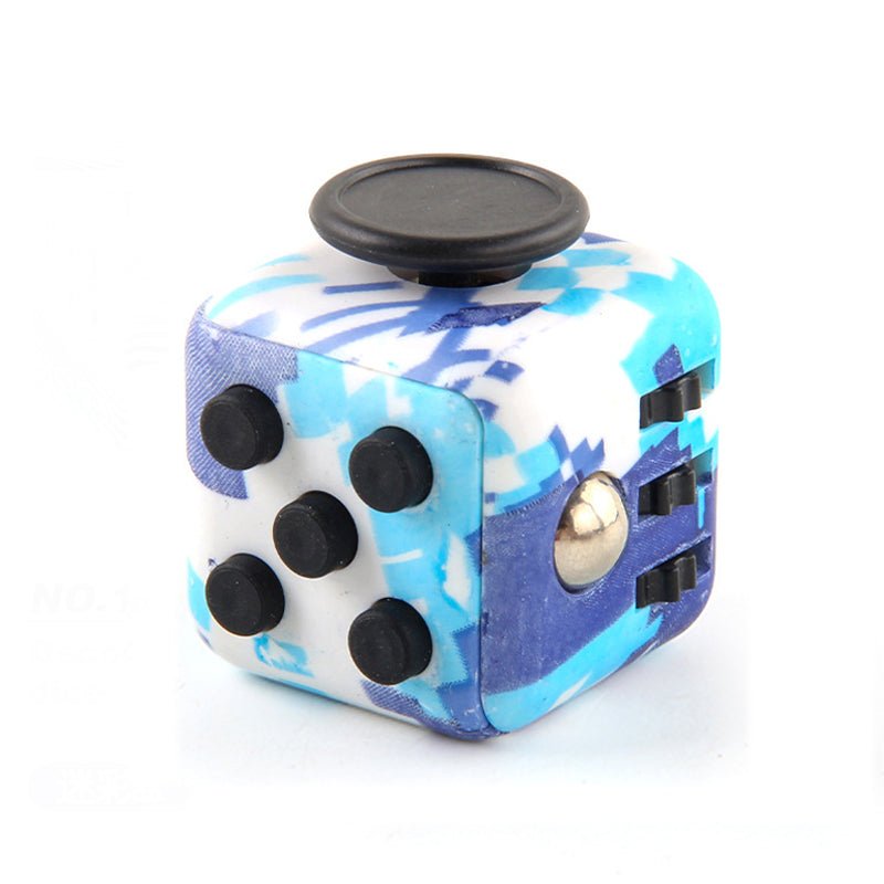 Anti-Stress-Fidget-Cube - Tastwürfel mit 6 und 12 Seiten