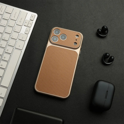 Cover iPhone in Pelle Ibrida con MagSafe e Protezione Obiettivo