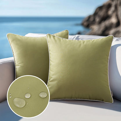 WHITELIVA Decorative Outdoor Cushion Covers Patio Garden 45x45cm 13