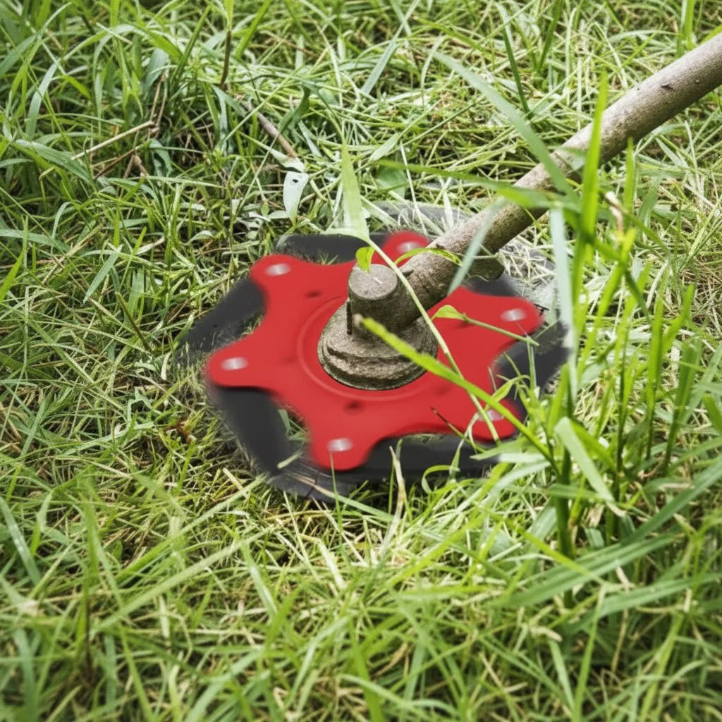 Testa Decespugliatore in Metallo per Taglio Erba e Sterpaglia