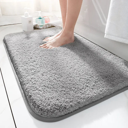 Extra Thick Microfiber Bath Mat with Non-Slip Base — Soft & Absorbent 5