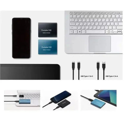 SSD Portatile 512GB USB-C Trasferimento Ultra Veloce