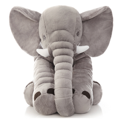 Elephant Plush Pillow for Babies — Soft & Cuddly 60 cm 12