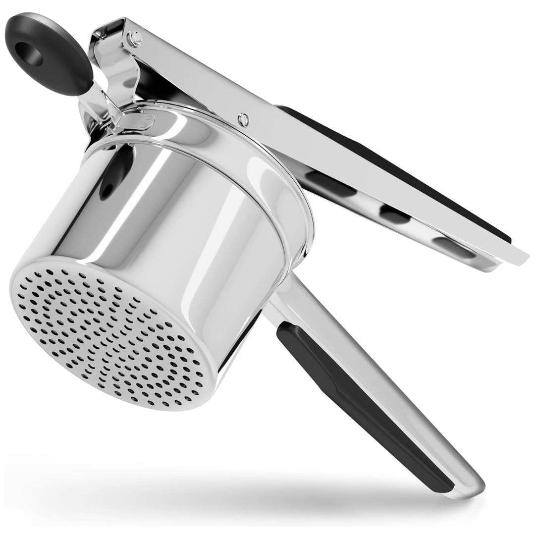 Schiacciapatate In Acciaio Inossidabile - Utensile Resistente Per Purè Cremosi