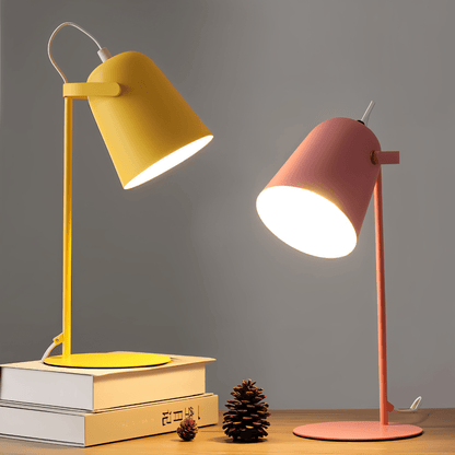 Rotating LED Table Lamp — Eye-Friendly Macaron Color Desk Light 5