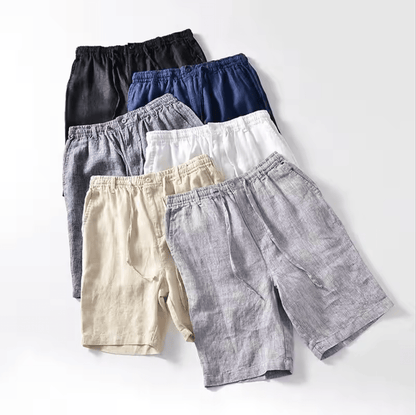 Pantaloncini in Lino Premium Vestibilità Comoda