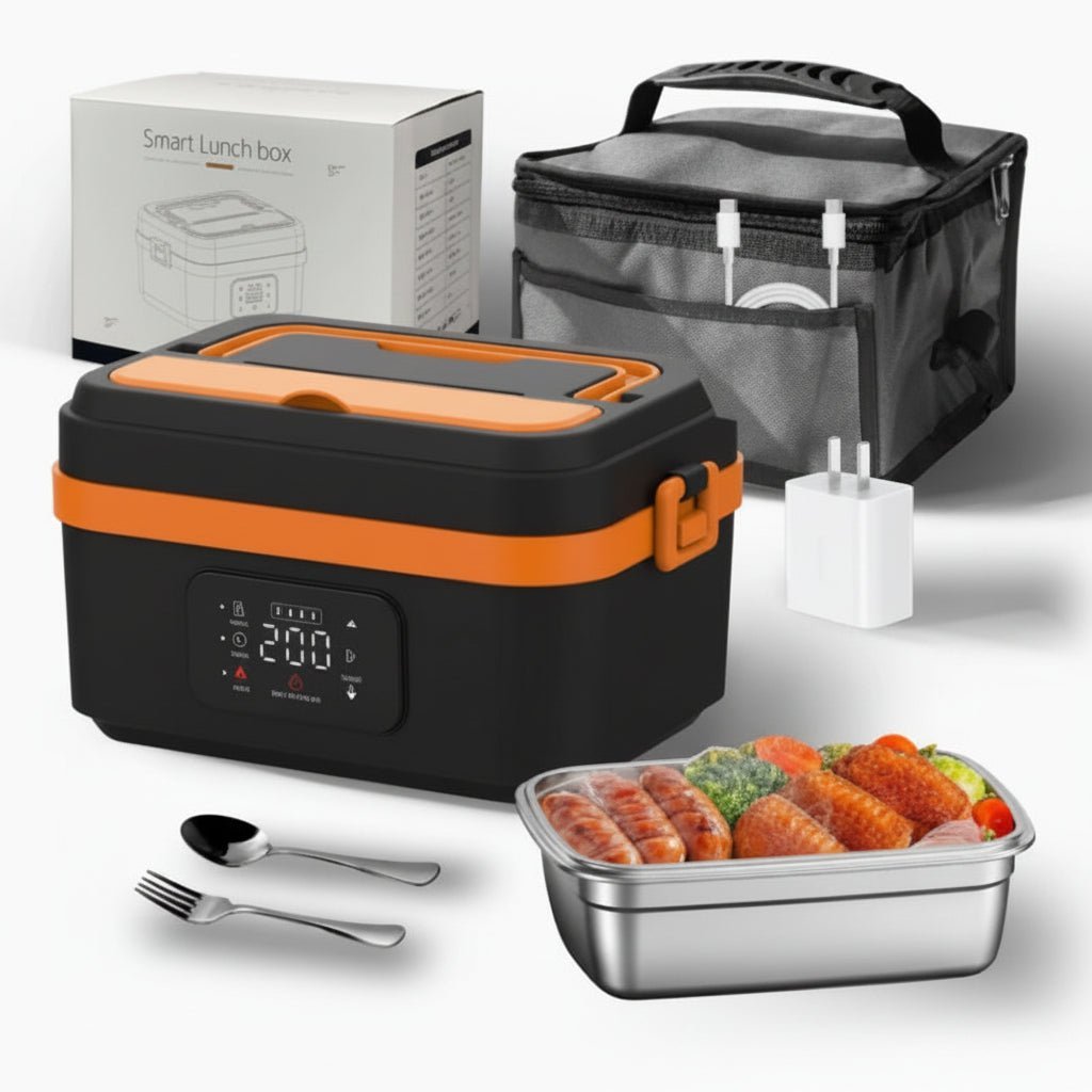 Wireless Self-Heating Lunch Box — WORKWARM 1000ml USB-C Battery 2