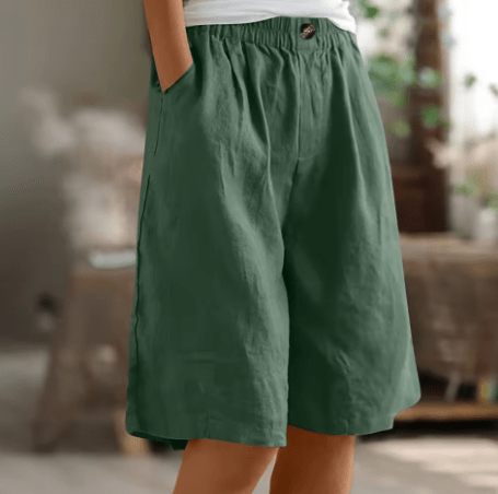 Pantaloncini Comfort Donna Vita Elastica Traspiranti