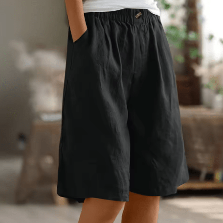 Pantaloncini Comfort Donna Vita Elastica Traspiranti