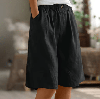 Pantaloncini Comfort Donna Vita Elastica Traspiranti