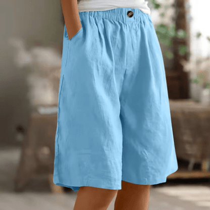 Pantaloncini Comfort Donna Vita Elastica Traspiranti