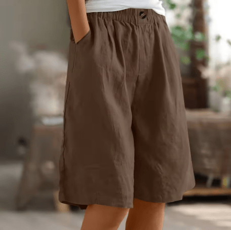Pantaloncini Comfort Donna Vita Elastica Traspiranti