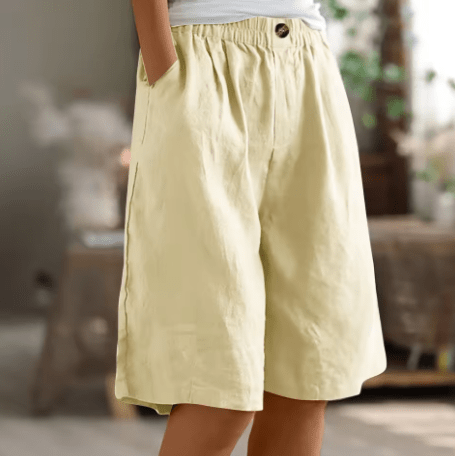 Pantaloncini Comfort Donna Vita Elastica Traspiranti