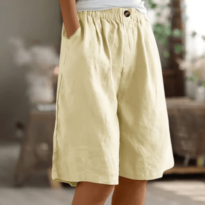 Pantaloncini Comfort Donna Vita Elastica Traspiranti