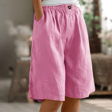 Pantaloncini Comfort Donna Vita Elastica Traspiranti