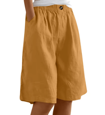 Pantaloncini Comfort Donna Vita Elastica Traspiranti