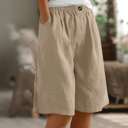 Pantaloncini Comfort Donna Vita Elastica Traspiranti