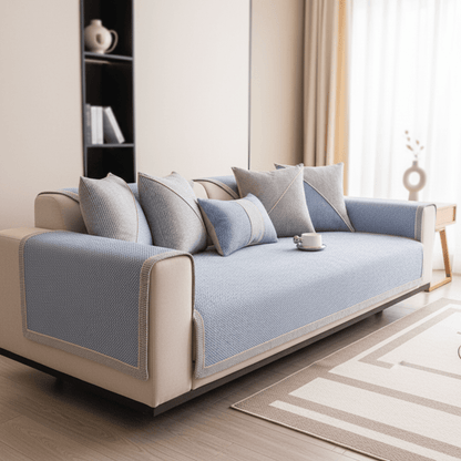 Non-Slip Cotton-Linen Sofa Throw — All Seasons All Sizes 9