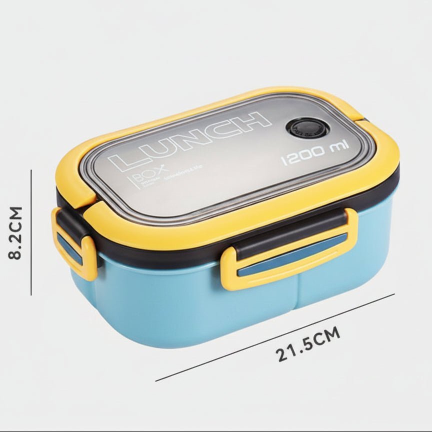 BENTOMATE – Two-Tier Bento Lunch Box with Cutlery Set 11