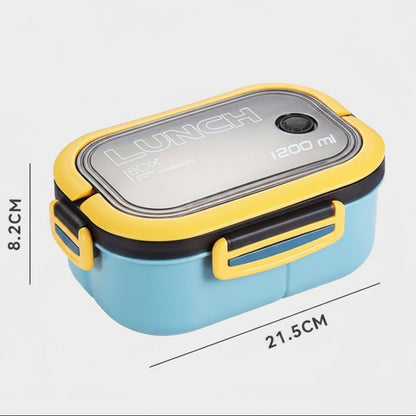 BENTOMATE – Two-Tier Bento Lunch Box with Cutlery Set 11