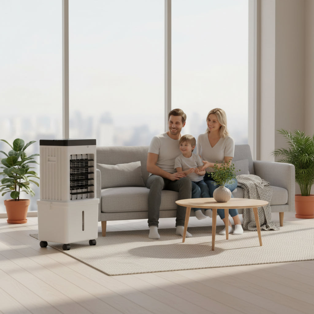 Portable 3-in-1 Air Cooler — Fan & Humidifier No Exhaust Hose 2