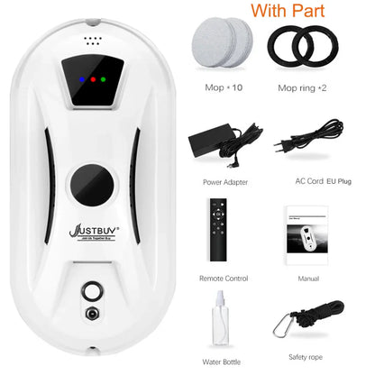 Homirie VetroMaster - Robot Lavavetri 5600Pa con Telecomando