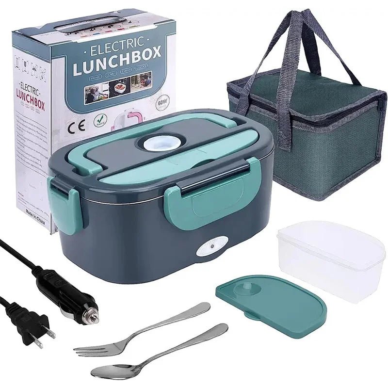 Electric Lunch Box 1.5L 60W — Portable Leak-Proof Food Warmer HeatBox 3