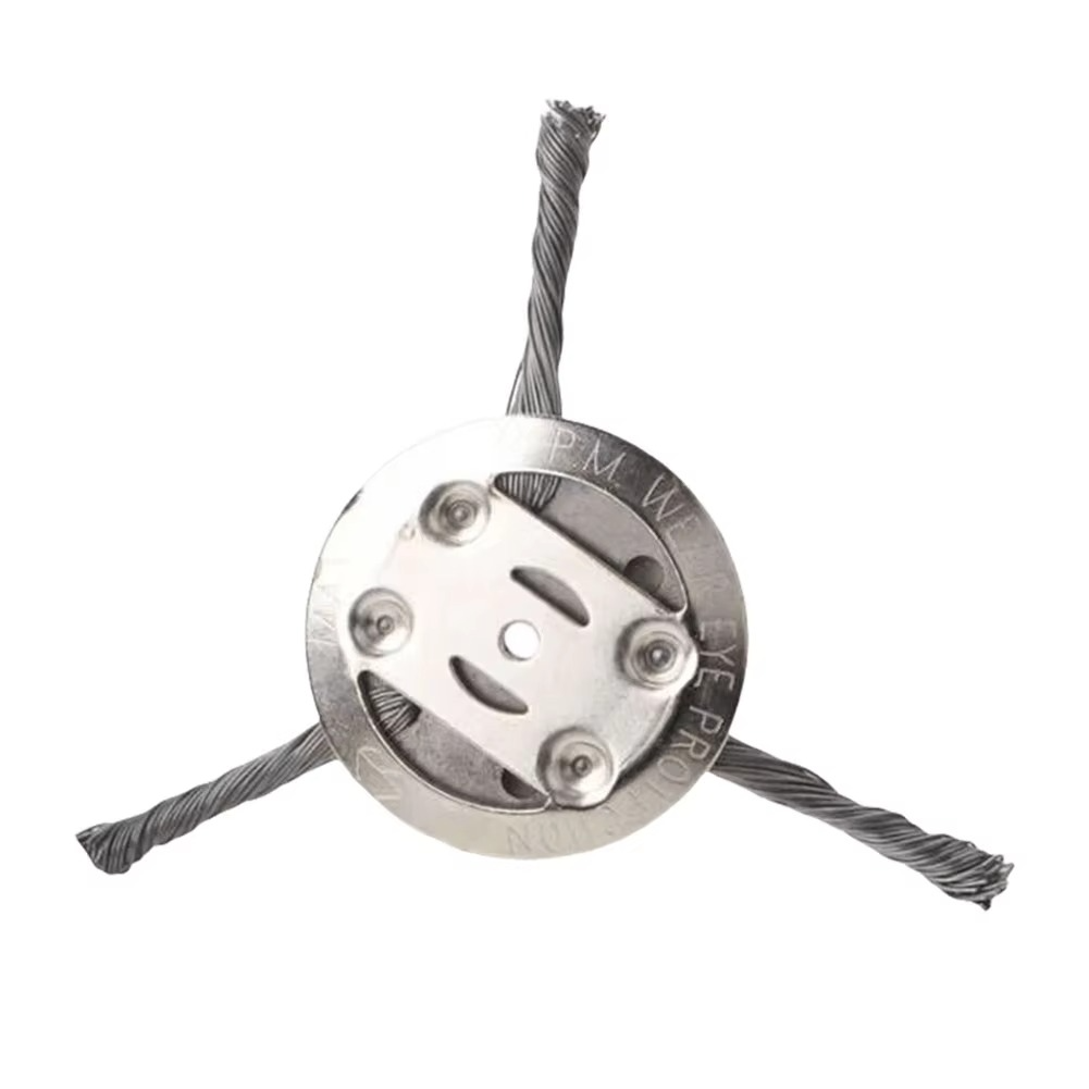 Universal Steel Trimmer Head — Weed & Moss Removal Garden Tool 2
