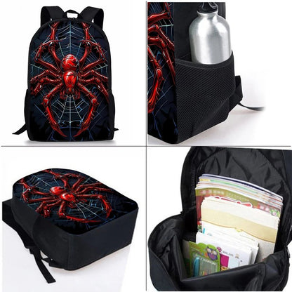 3-Piece Spider-Man School Backpack Set for Kids — Waterproof 5