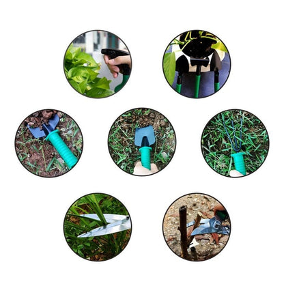 Compleet Set Ergonomische Tuingereedschappen - 10 Essentiële Stukken voor Tuinierders