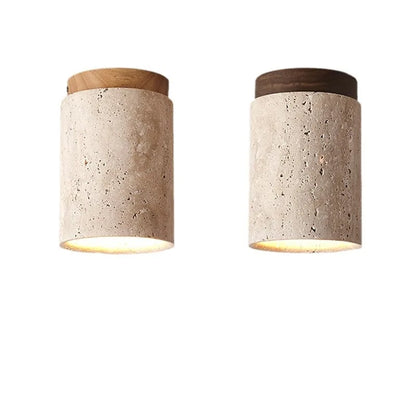 ÉclatPierre LED Recessed Wall Light in Natural Travertine 2