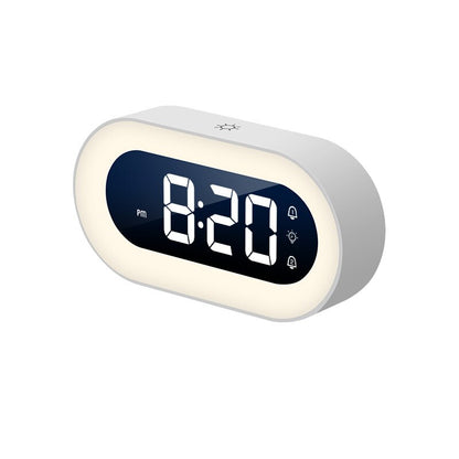 LED Digital Alarm Clock with Night Light — Soothing Sounds 4