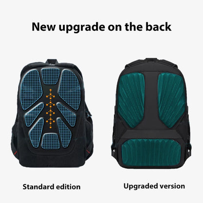Waterproof 17" Laptop Backpack — Anti-Theft USB 36-55L Travel Bag 2