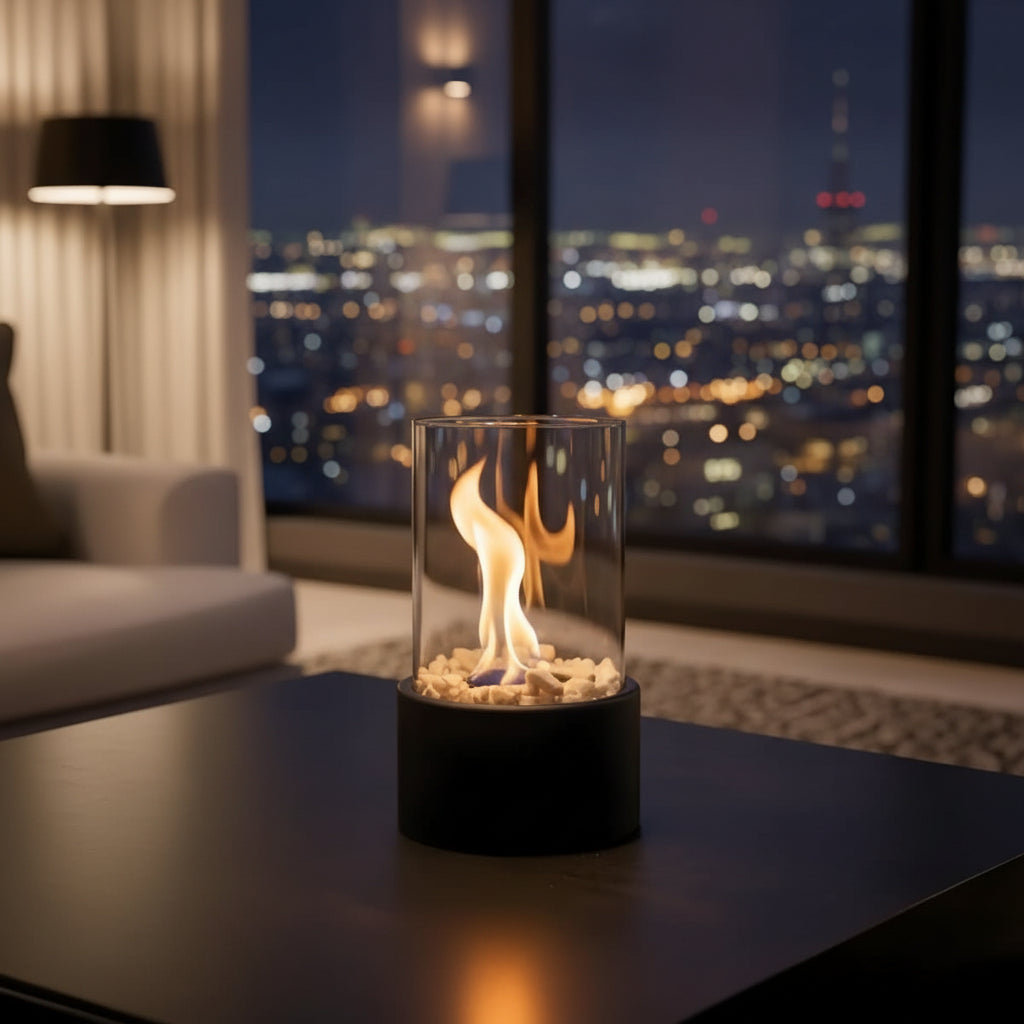 Smoke-Free Bioethanol Table Fireplace — Indoor & Outdoor Use 3